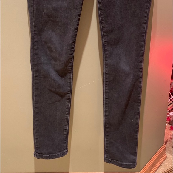 Black denim jean leggings - Picture 4 of 4